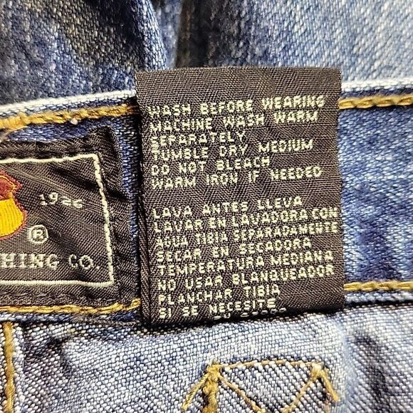 Route 66 Vintage Women's Classic High Rise Blue Jeans Button Fly Straight Leg - Picture 13 of 13